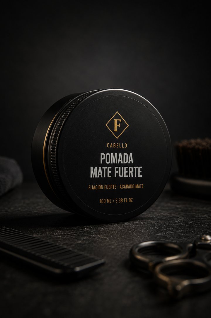 Pomada mate fuerte