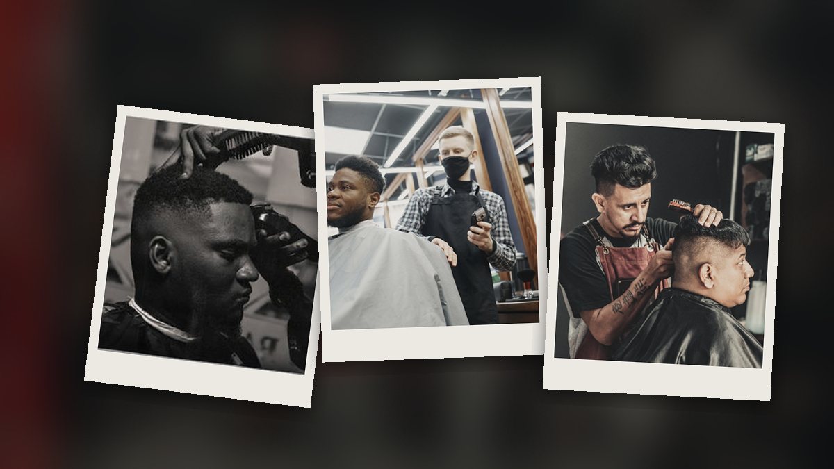 Tres fotos impresas de cortes de caballero, como las que conviene llevar al barbero